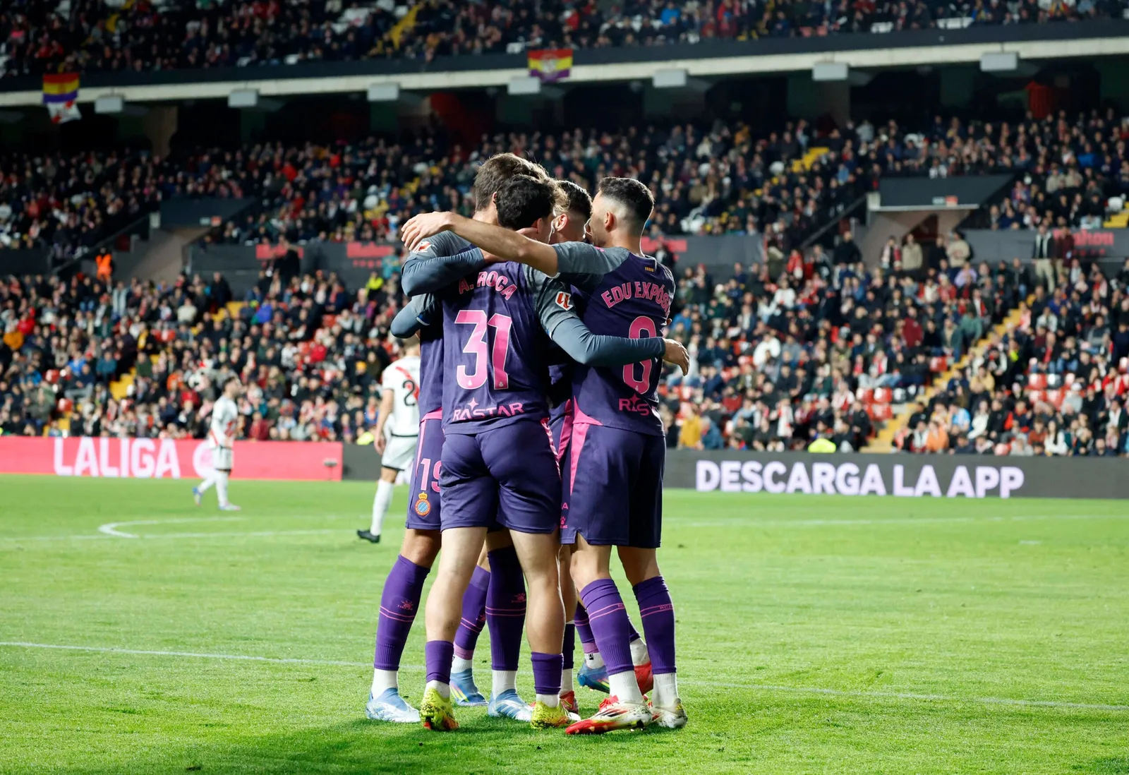 Choc en Espanyol Rayo Vallecano dans Vallecas et montez pour l’oxygène