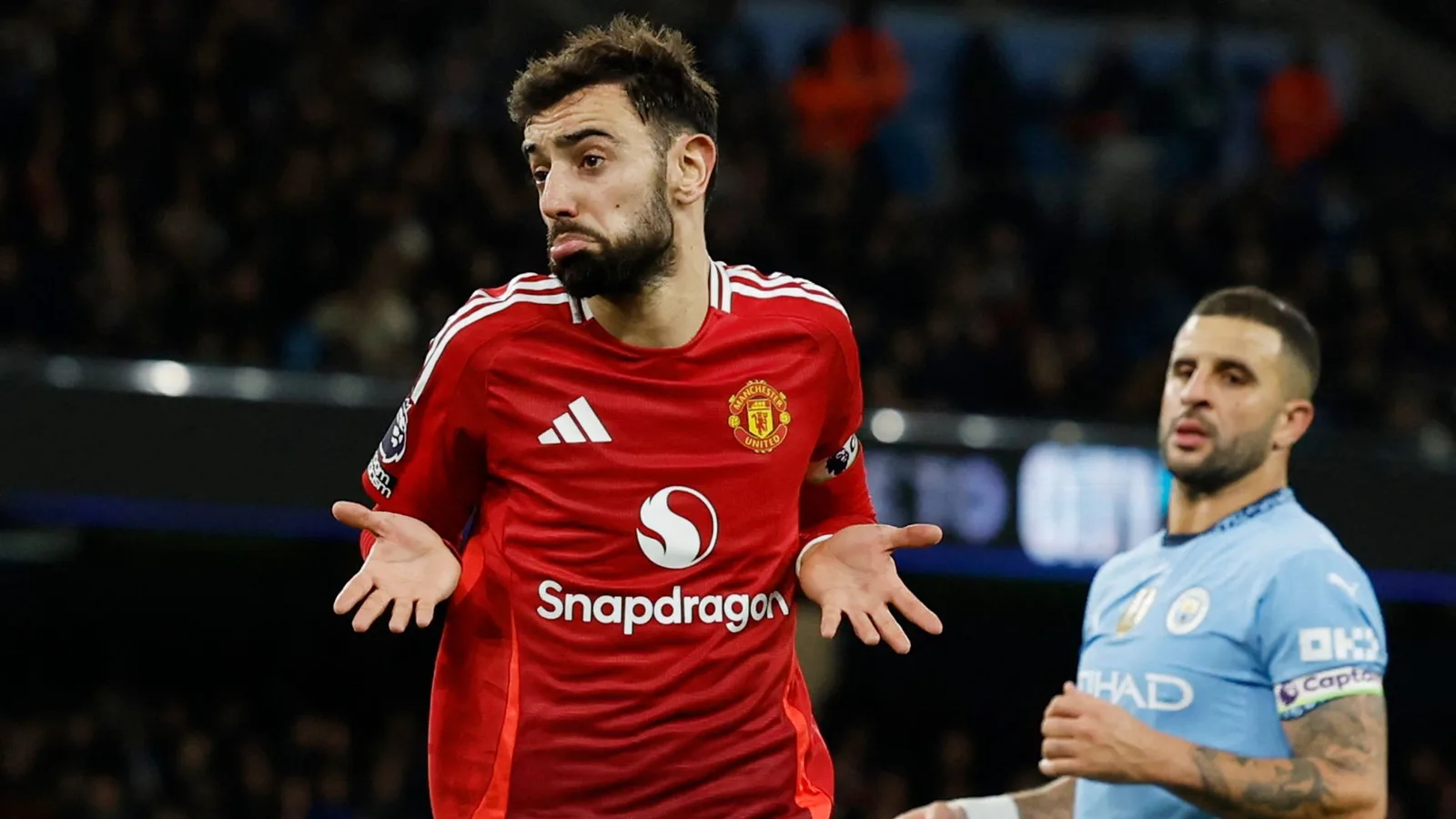 RÉSULTAT EN DIRECT de Man City vs Man Utd : City STUNNÉ alors qu’Amad et Bruno marquent deux points en seulement DEUX MINUTES pour renverser le derby