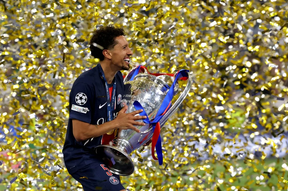 Le capitaine du PSG Marquinhos sur la levée du trophée de la Ligue des champions: «C’est la meilleure journée».
