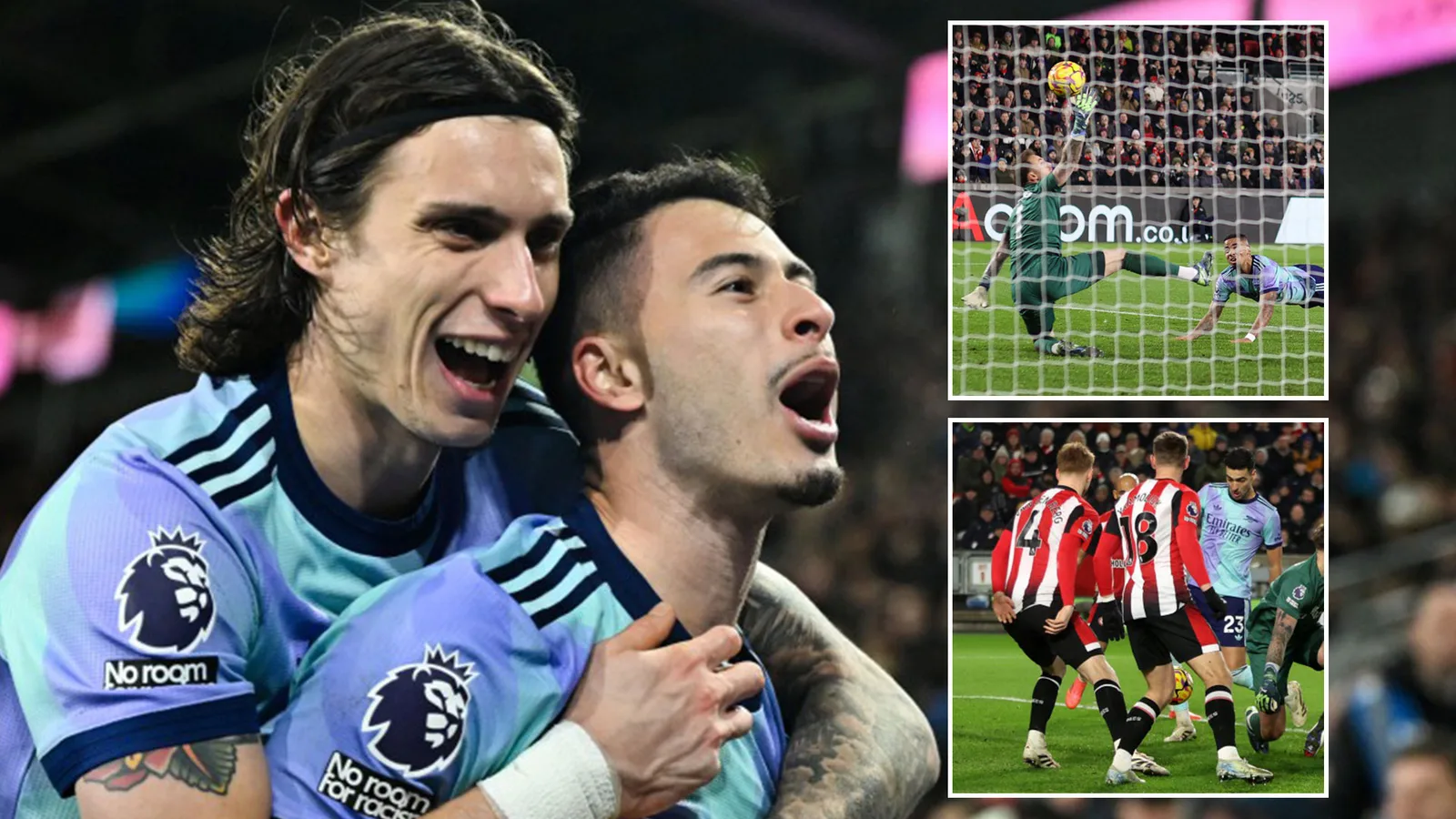 Brentford 1 Arsenal 3 : les Gunners commencent 2025 en beauté alors que Jesus, Merino et Martinelli scellent la victoire de 1-0
