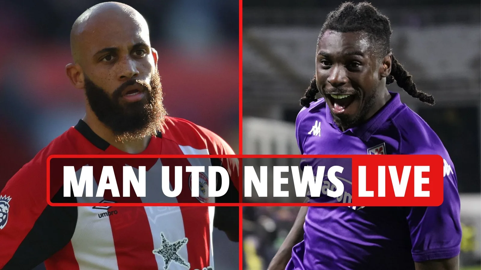 Man Utd Transfer News Live: United «  Keeping Tabs on Kean  », Red Devils «Rejoignez MBEUMO Race», Saoudiens «Eye Fernandes»