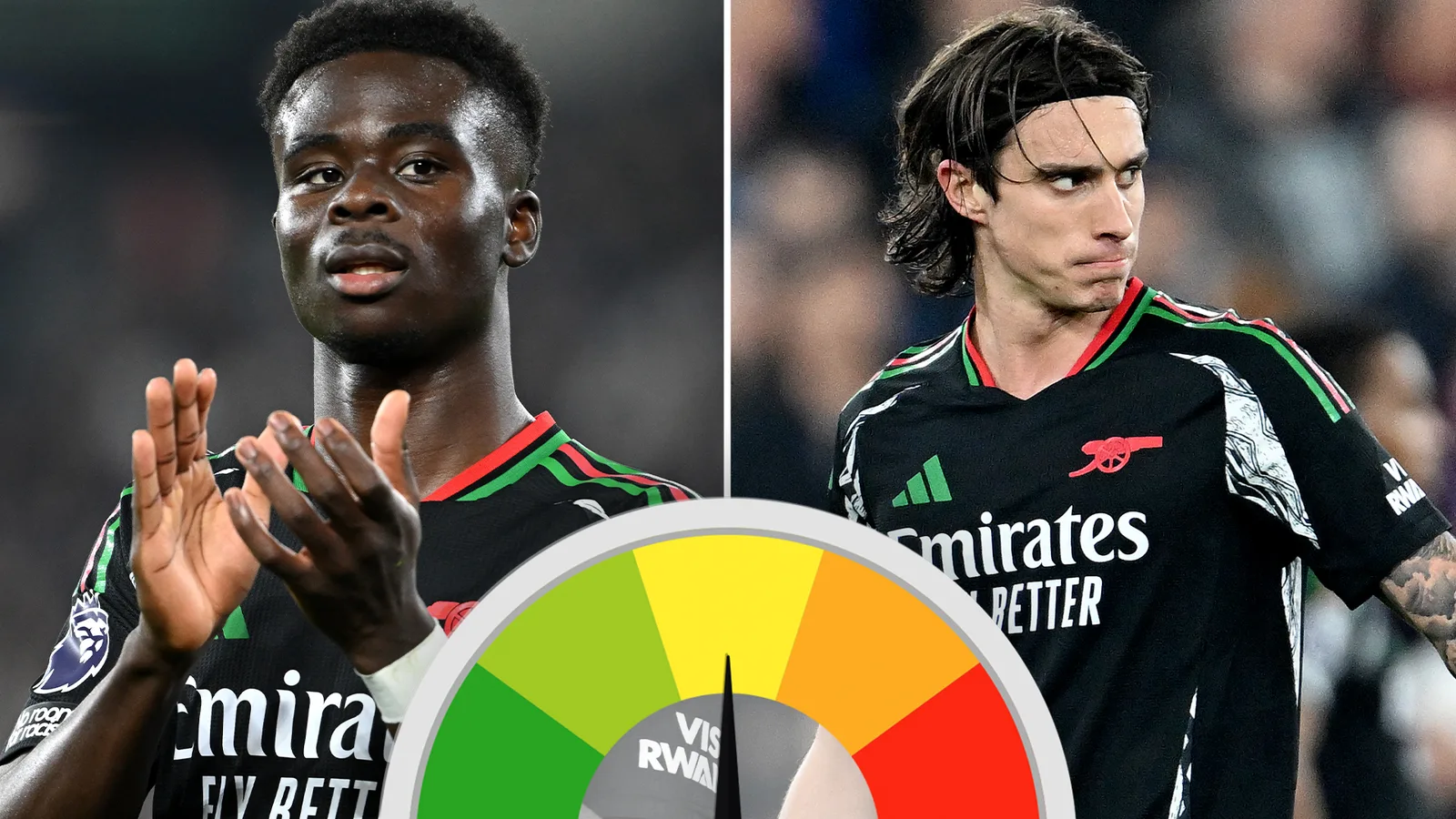 Notes des joueurs d’Arsenal : Bukayo Saka dirige le spectacle dans le thriller de West Ham mais Calafiori s’est fait prendre à l’arrière