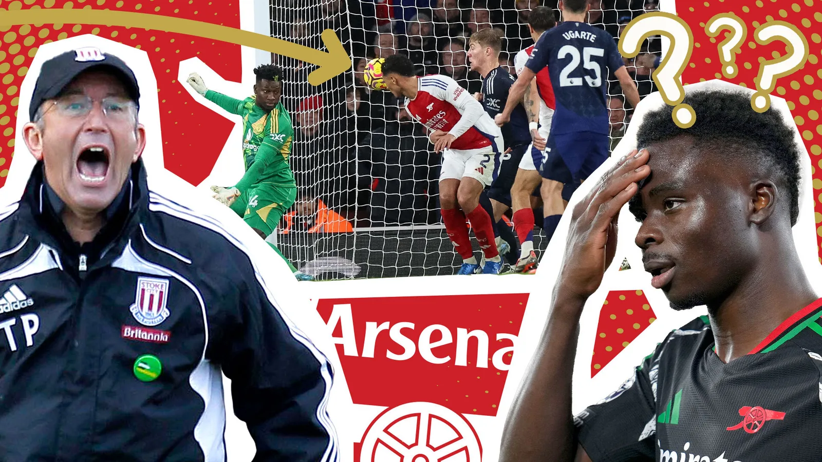Comparer les rois de coin Arsenal à Stoke est irrespectueux… envers STOKE – Bukayo Saka n’entrerait pas dans cette équipe de Tony Pulis