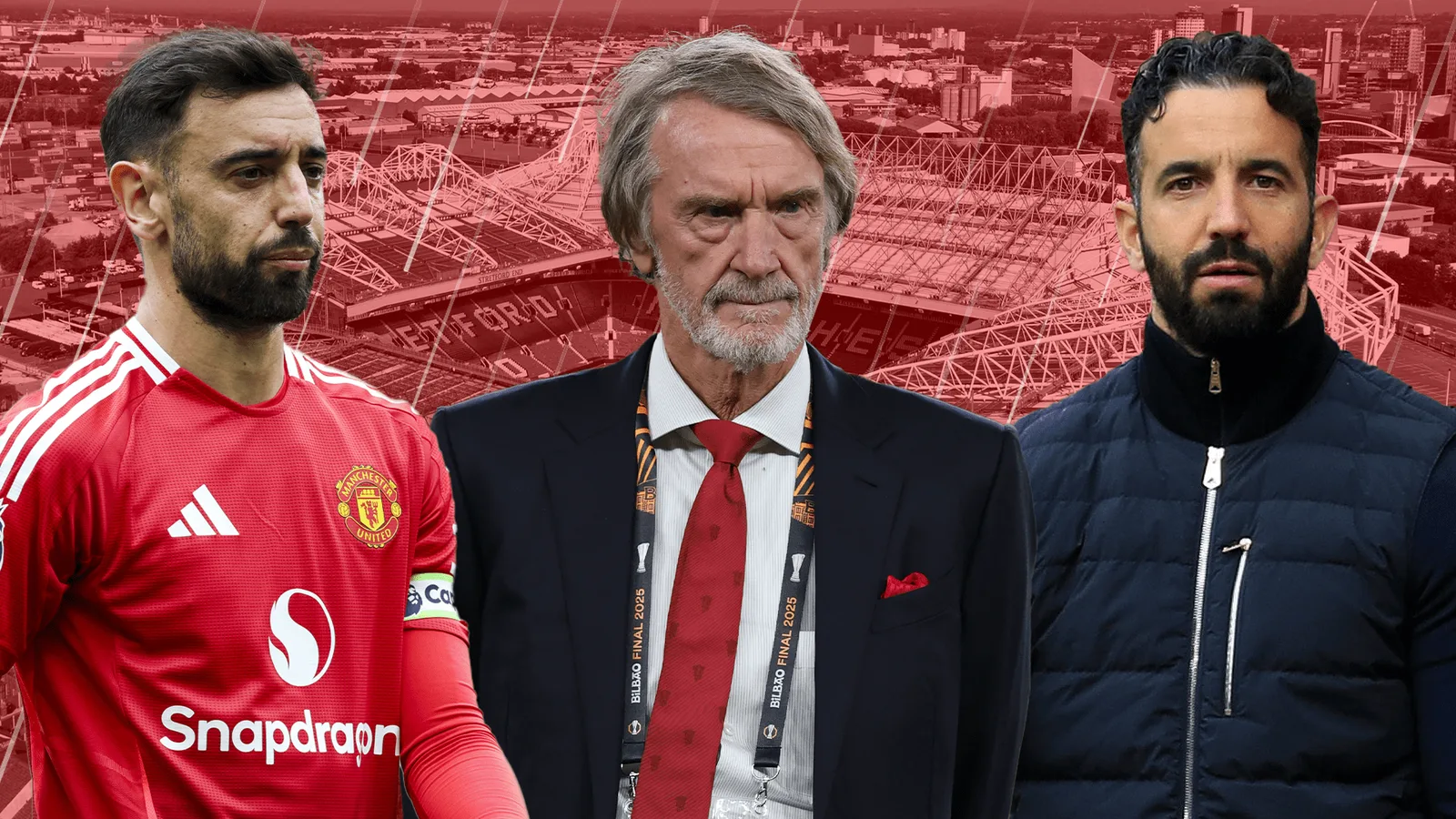 Sir Jim Ratcliffe et Ruben Amorim «Sur Collision Course pour d’énormes retombées si Bruno Fernandes est vendu dans la fenêtre de transfert»