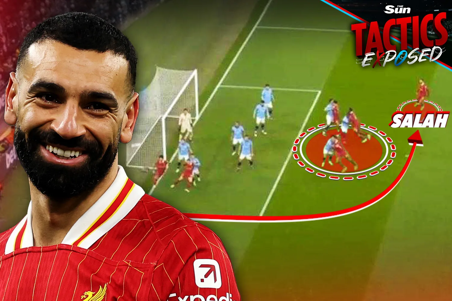 Comment Mo Salah Bambooled Man City avec un «backpedal Trick» de génie comme une fente Arne parfaitement dépassée Pep Guardiola