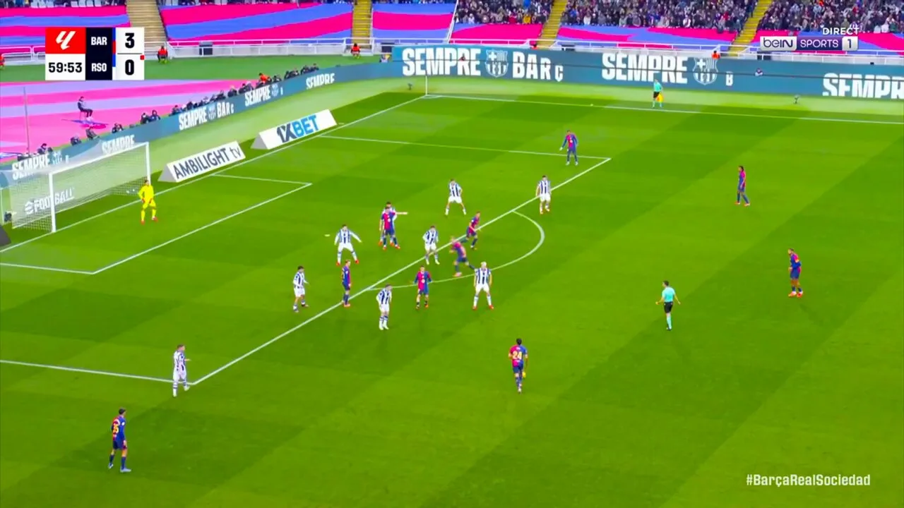 Regarder: Barcelone saisit quatrième contre la Real Sociedad alors que Robert Lewandowski marque