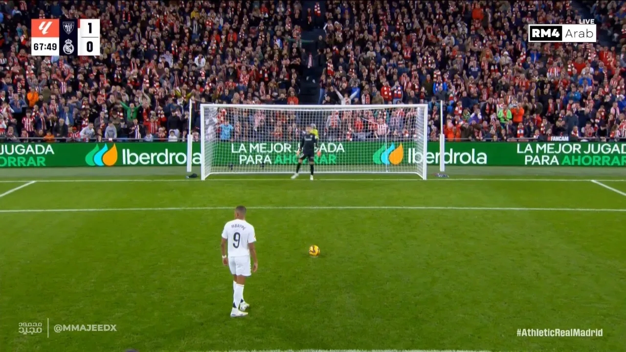 REGARDER: Kylian Mbappe rate son deuxième penalty consécutif alors que le Real Madrid refuse l’égalisation à l’Athletic Club