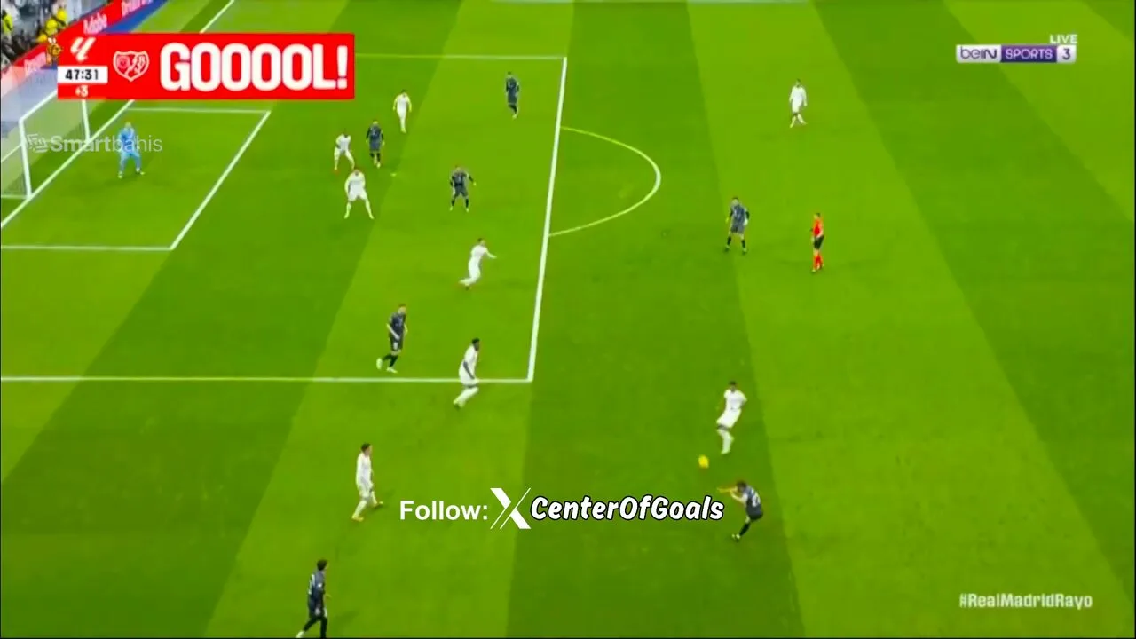 REGARDER: La grève étonnante fait revenir Rayo Vallecano dans un but du Real Madrid