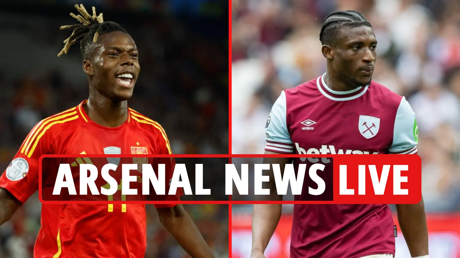 Arsenal Transfer News Live: Nico Williams «  réticent  » à déménager, parle avec Kudus Held, Madrid Planning Swoop pour Target