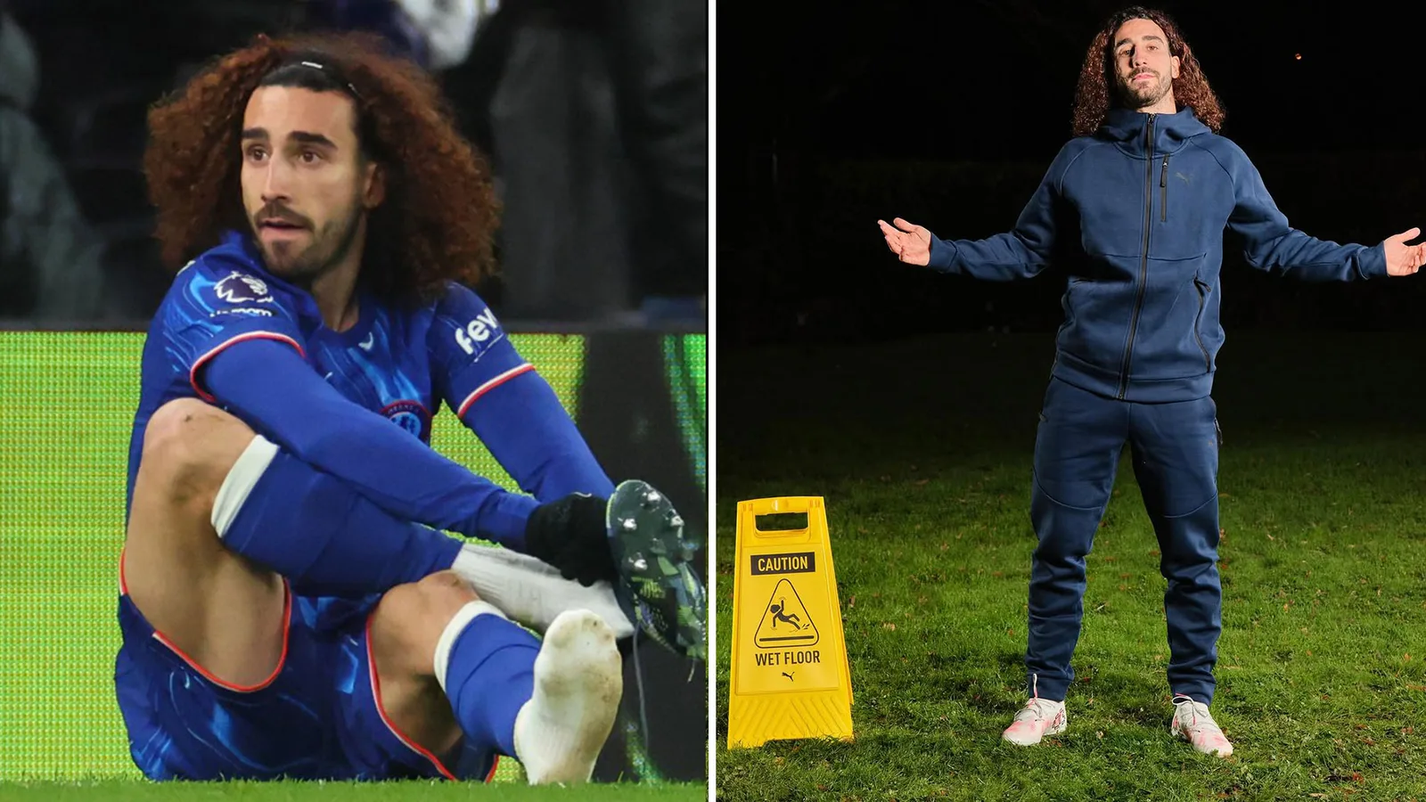 Les fans de Chelsea saluent « un excellent travail de récupération » alors que Cucurella joue dans une publicité hilarante de Puma après ses glissades contre Tottenham