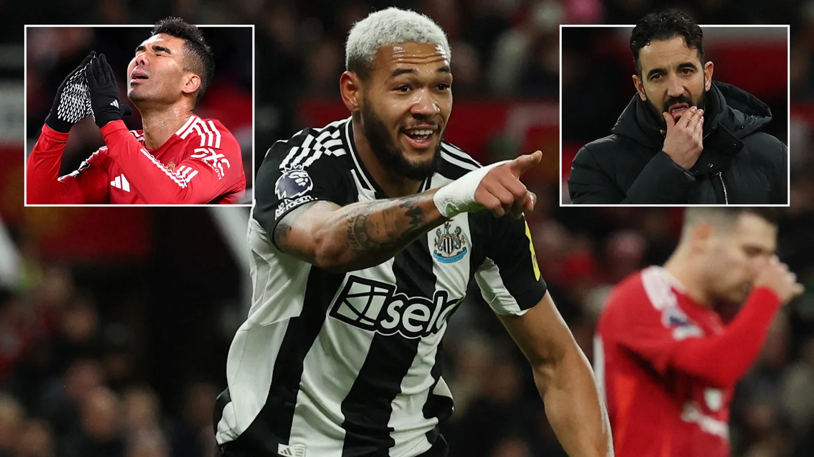 Man Utd 0 Newcastle 2 : l’équipe de Ruben Amorim à nouveau embarrassée alors qu’elle se rapproche de la zone de relégation avec une défaite molle – The Sun
