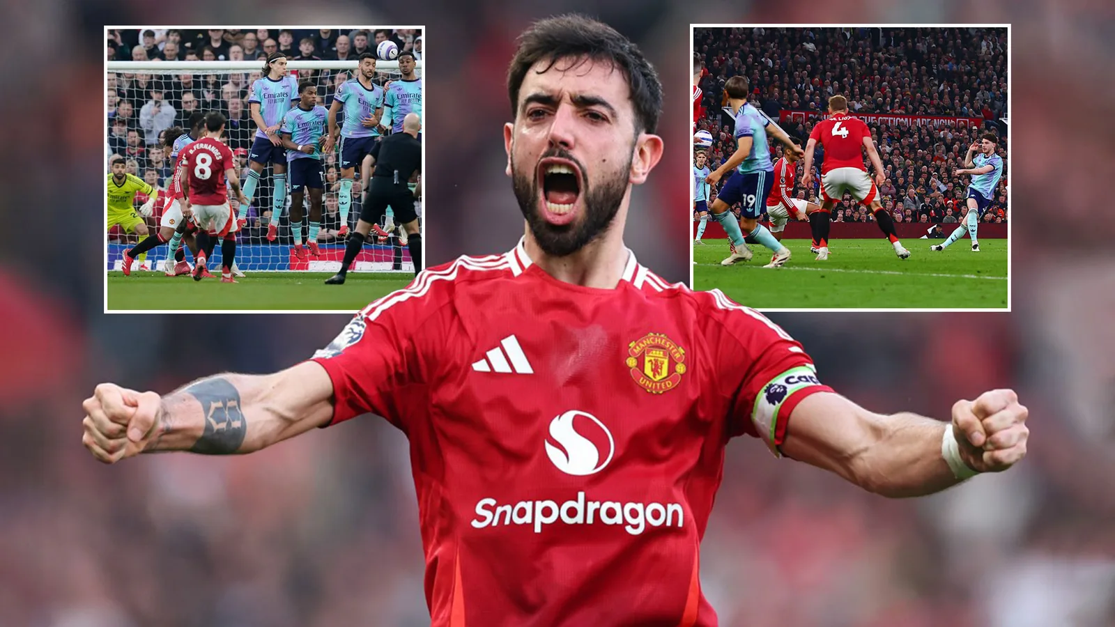 Man Utd 1 Arsenal 1: Declan Rice épargne Arsenal avec un égaliseur méchant et un tacle d’économie de jeu – mais la course en titre regarde