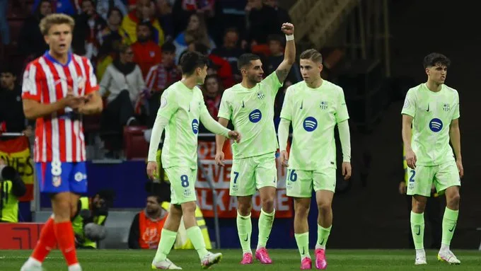 Barcelone Secure Copa Del Rey Victoire en demi-finale sur Athletic Madrid
