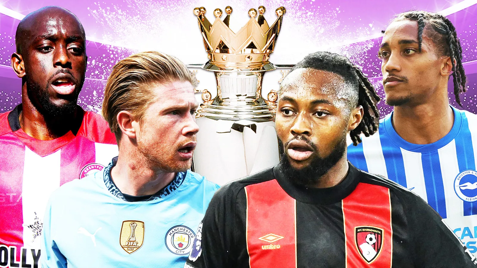 Score en direct de Premier League: Man City Face Everton, les Chasers européens Brentford et Brighton Clash, Palace Play Cherries
