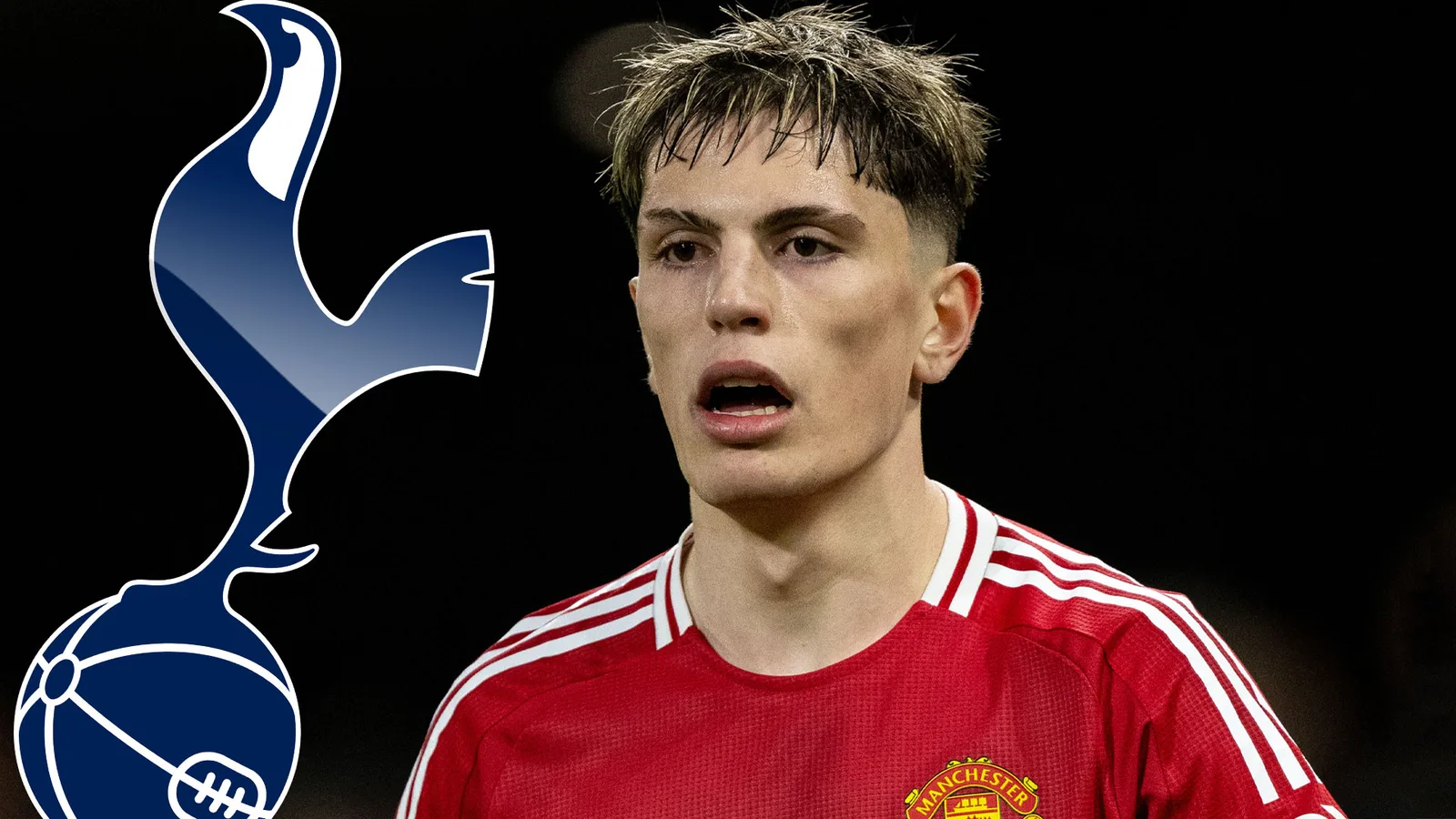 Tottenham ‘Make Shock Alejandro Garnacho Transfer enquy’ après Mathys Tel a rejeté le déménagement du Bayern Munich