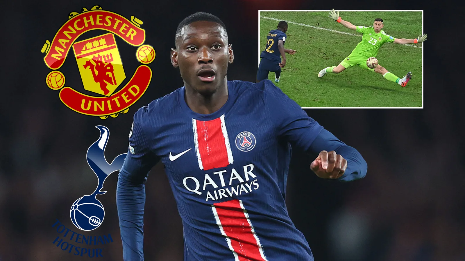 Rencontrez Randal Kolo Muani, la cible de Tottenham et de Man Utd qui sera à jamais hantée par le but qu’il n’a PAS marqué