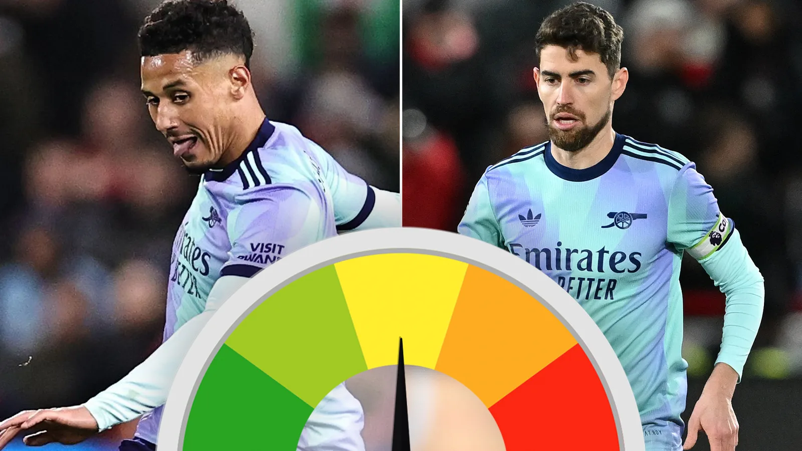 Arsenal Ratings: Saliba chic joue comme une Rolls Royce en troisième vitesse mais Jorginho hors du rythme en rare début