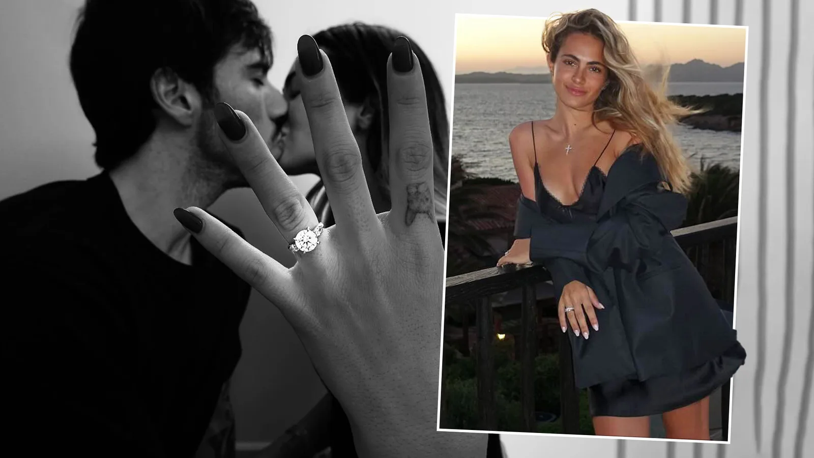 Sandro Tonali et son superbe partenaire Juliette Pastore se fiance alors que le wag de Newcastle Star montre la bague étincelante