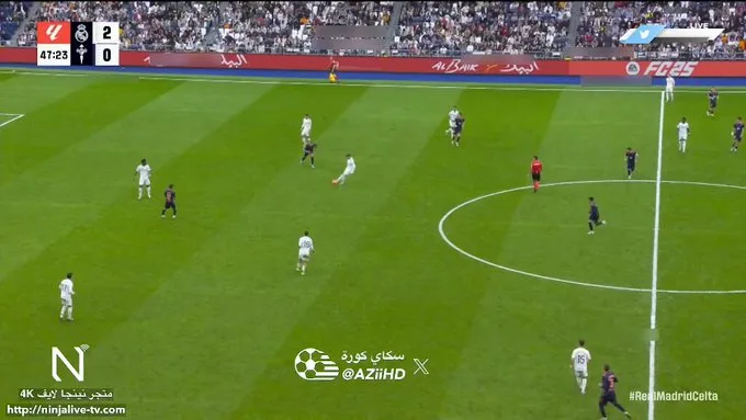 Kylian mbappe nets à nouveau alors que le Real Madrid va 3-0 contre Celta