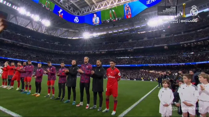 REGARDER: Le Real Madrid et ses supporters rendent hommage à Jesus Navas avant sa dernière apparition en carrière
