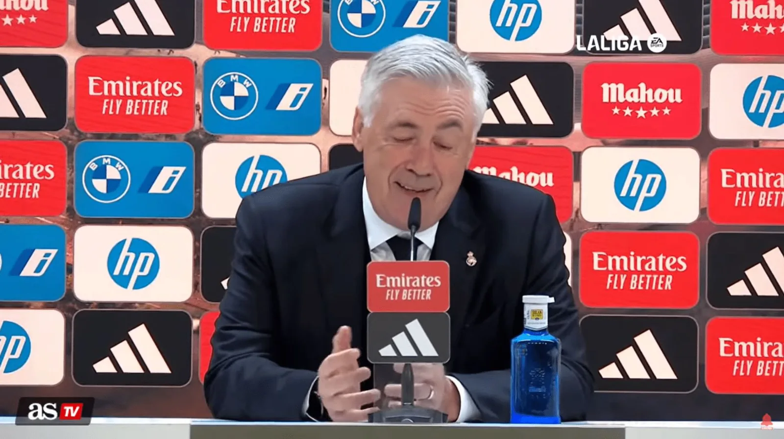 Le directeur du Real Madrid, Carlo Ancelotti, n’abandonne pas dans la course de titre La Liga