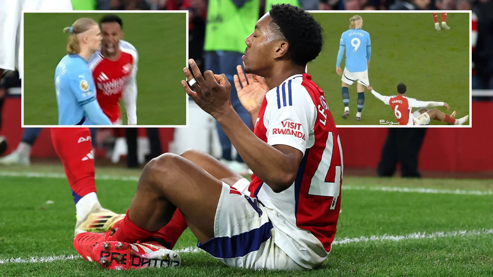 Comment Arsenal a passé un affrontement entier de l’homme en toute la ville enroulant Erling Haaland – des célébrations brutales à la saisie des shorts