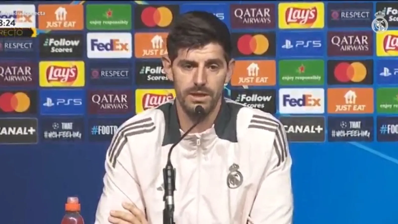 Thibaut Courtois confirme Arsenal Fitness et rejette les problèmes d’attitude