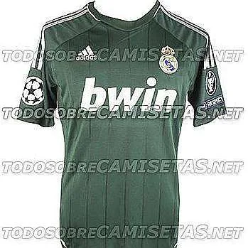 Maillot Real Madrid vert