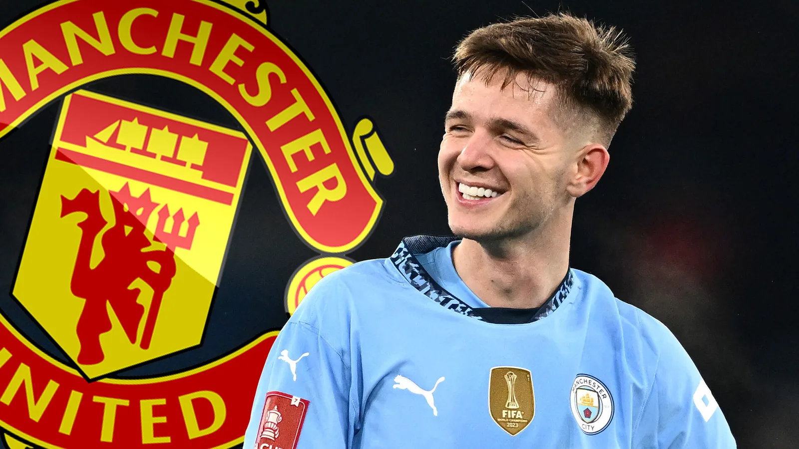 Man Utd ‘Considérant le swoop de choc pour le milieu de terrain de Man City, James McAtee, 22’ en transfert extrêmement rare