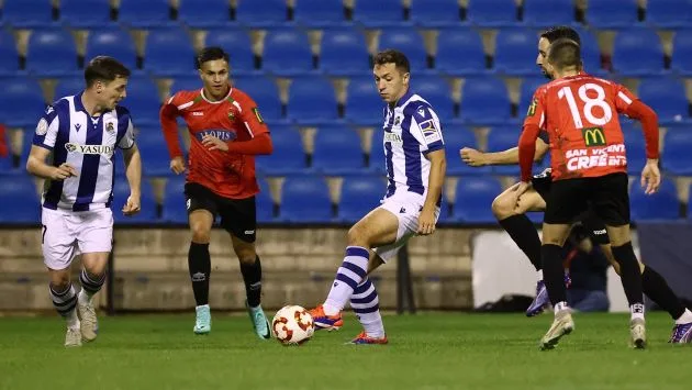 La Real Sociedad se qualifie pour le deuxième tour de la Copa del Rey malgré l’alignement de l’équipe de deuxième division