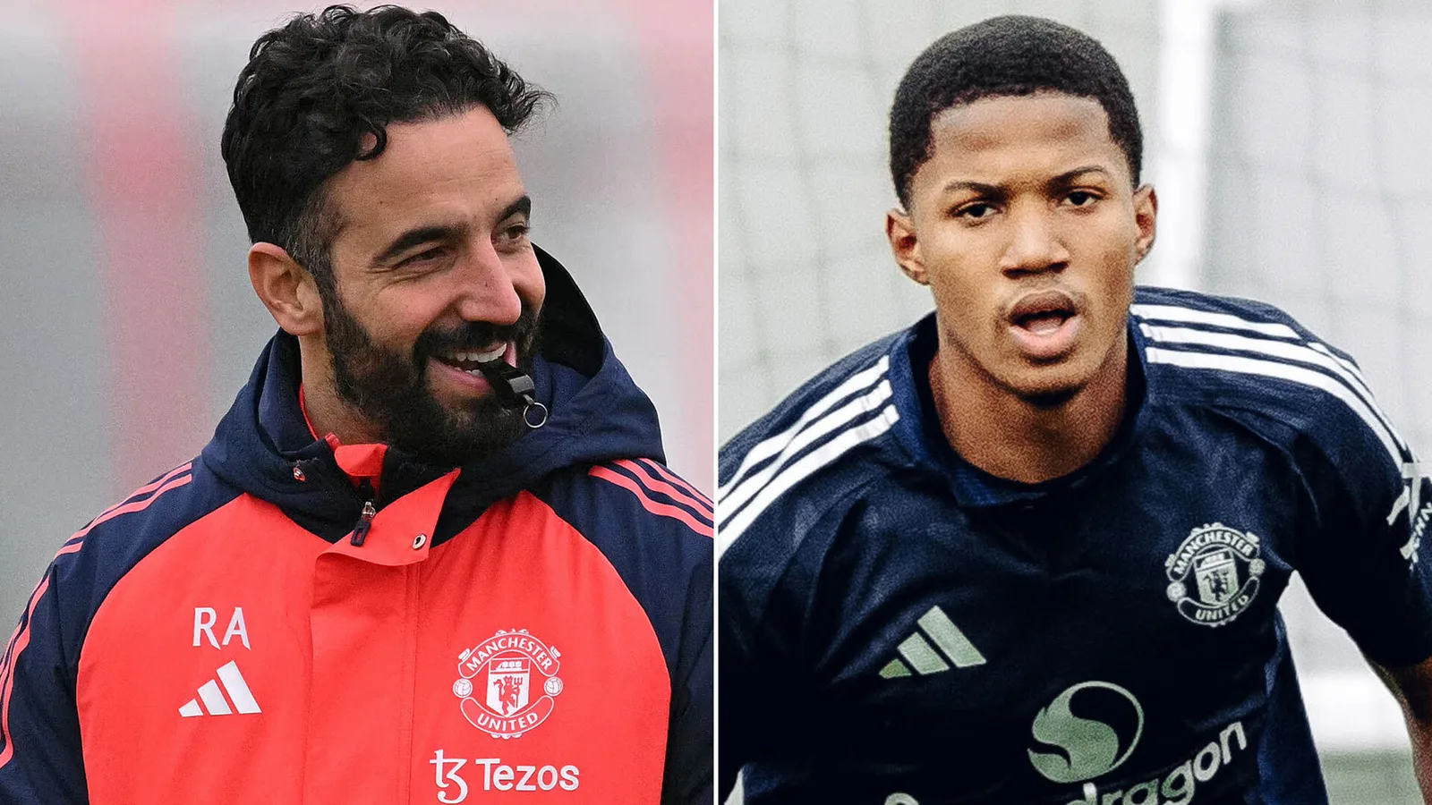 Ruben Amorim « surveille de près Chido Obi-Martin, 17 ans, à l’entraînement de Man Utd » alors que les échecs ont du mal à marquer des buts