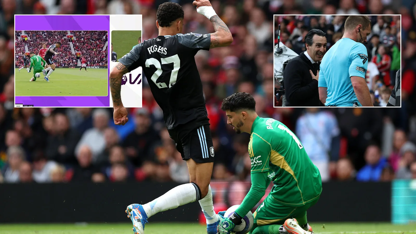 Déclaration de publication de la Premier League sur la décision qui a refusé le but Aston Villa Vs Man Utd en tant que plainte officielle du Club Ready