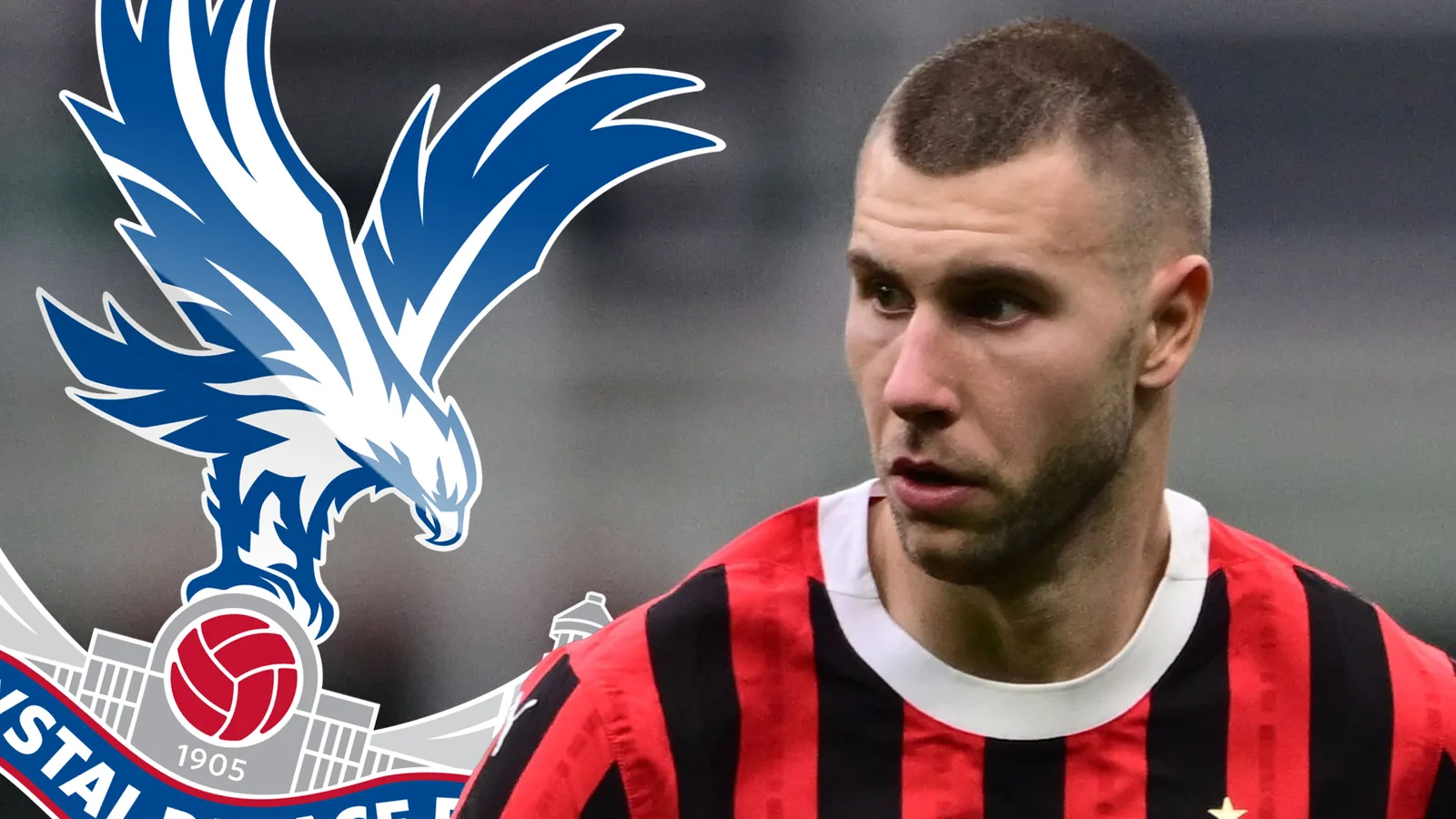 Crystal Palace prêt à terminer les 25 millions de livres sterling ambitieuses Strahinja Pavlovic Transfert d’AC Milan avec Ben Chilwell également les yeux