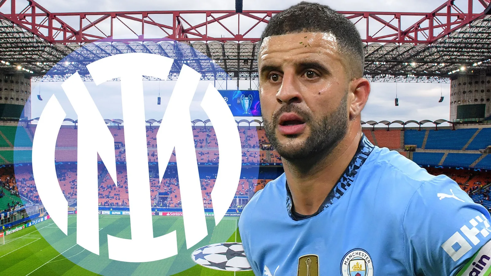 Kyle Walker, 34 ans, aligné pour un transfert choc de prêt à l’Inter Milan en janvier après avoir demandé à quitter Man City