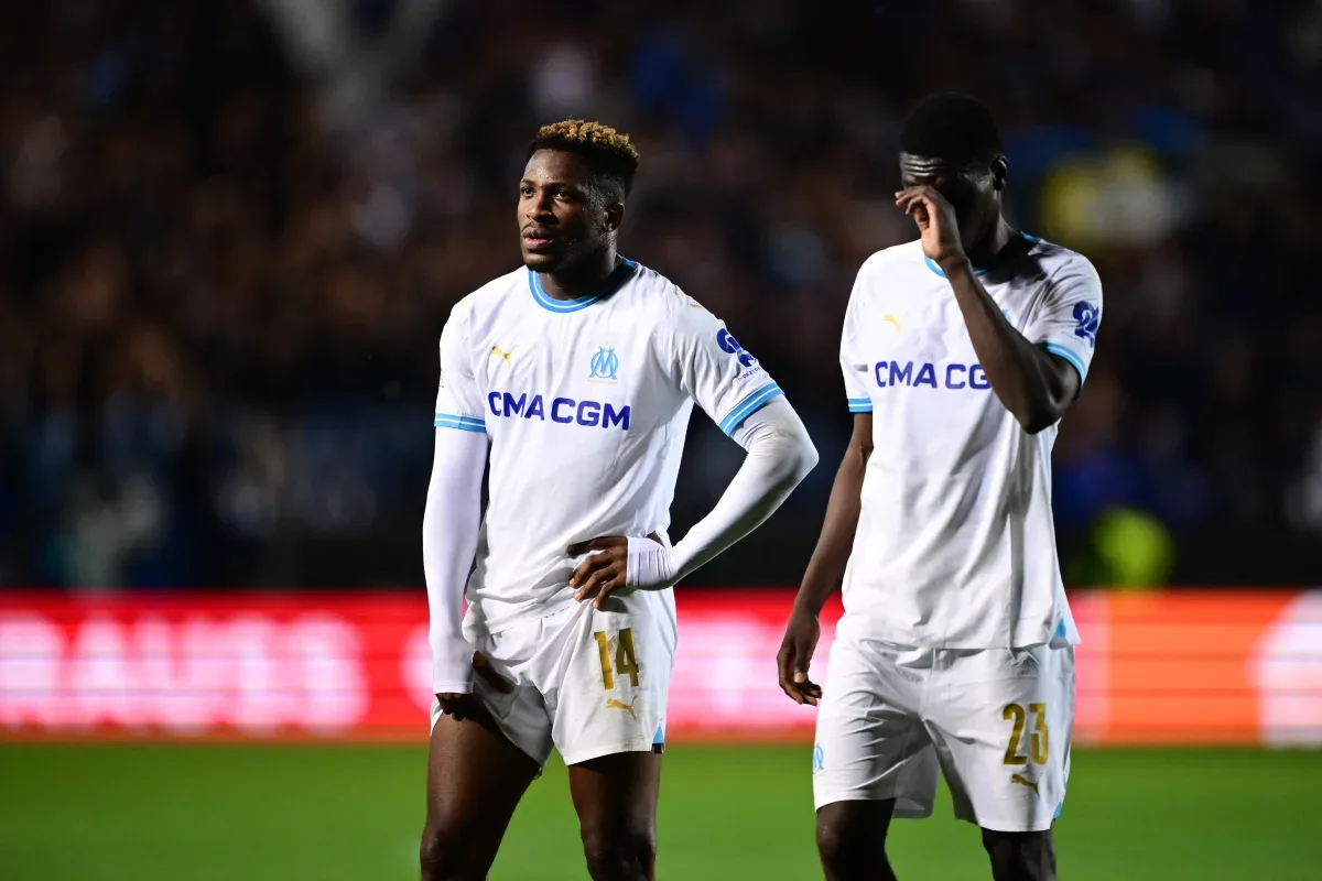 Faris Moumbagna de Marseille se rapproche de son retour en forme