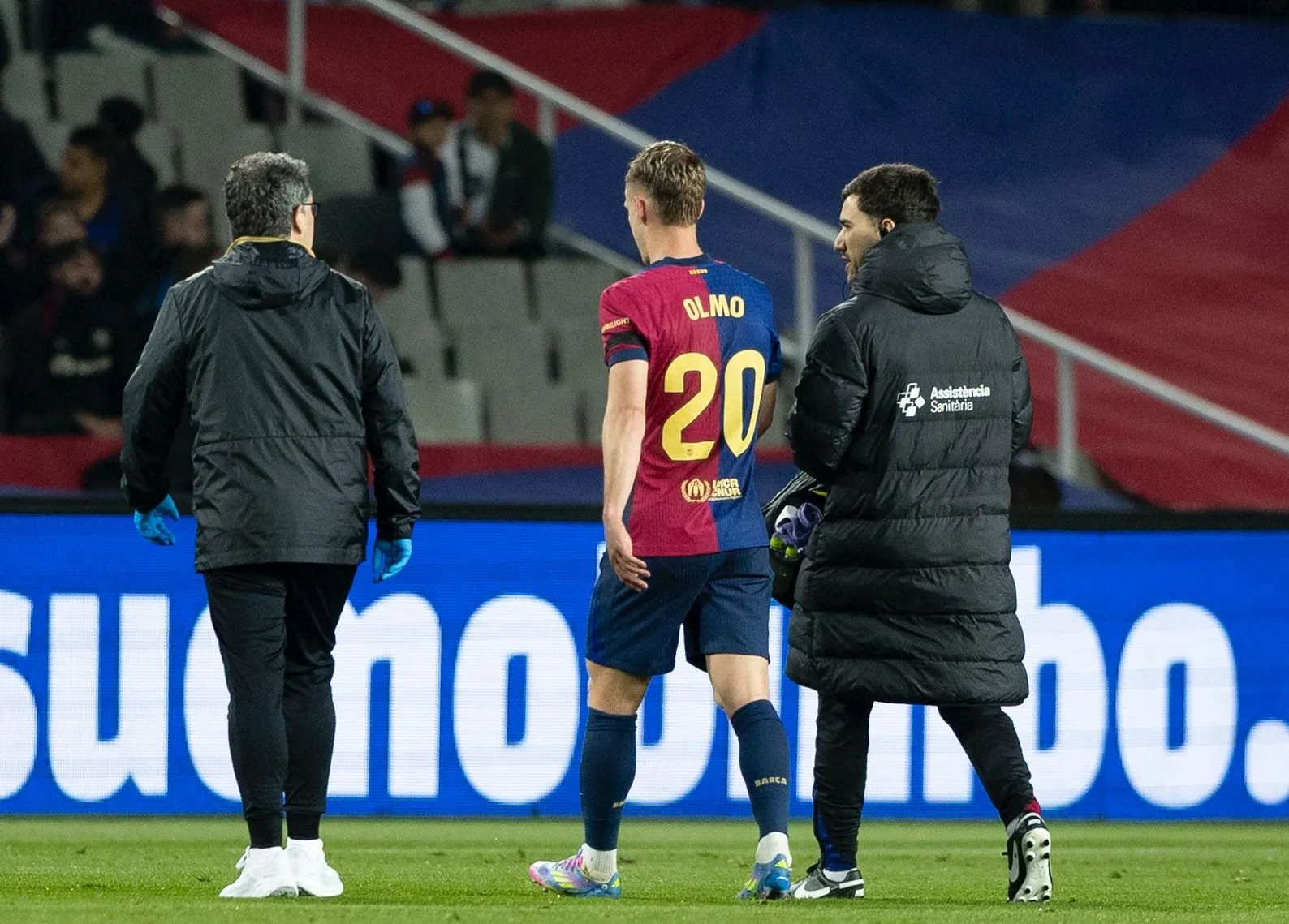 Le manager de Barcelone Hansi Flick fournit une mise à jour de blessure Dani Olmo inquiétante