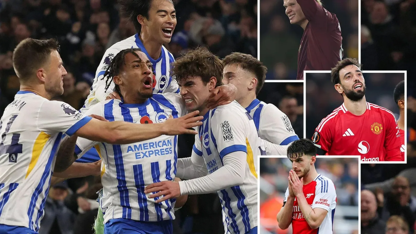Les plus grands surperformants de la Premier League révélés avec Man Utd, Arsenal et Man City souffrant tous d’énormes baisses