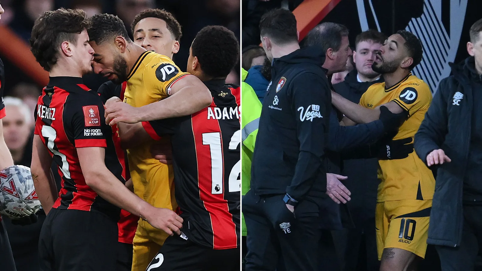 Matheus Cunha faisant face à une interdiction prolongée alors que les Wolves Star se voient remettre une charge supplémentaire après le carton rouge ‘Punch, Kick et Headbutt’