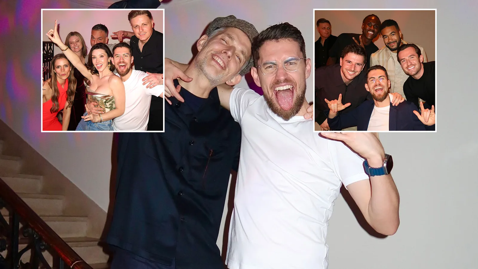 Le manager de l’Angleterre Thomas Tuchel partage avec de l’ancienne stars de Chelsea, notamment Mason Mount, Jorginho et Reece James à Réunion