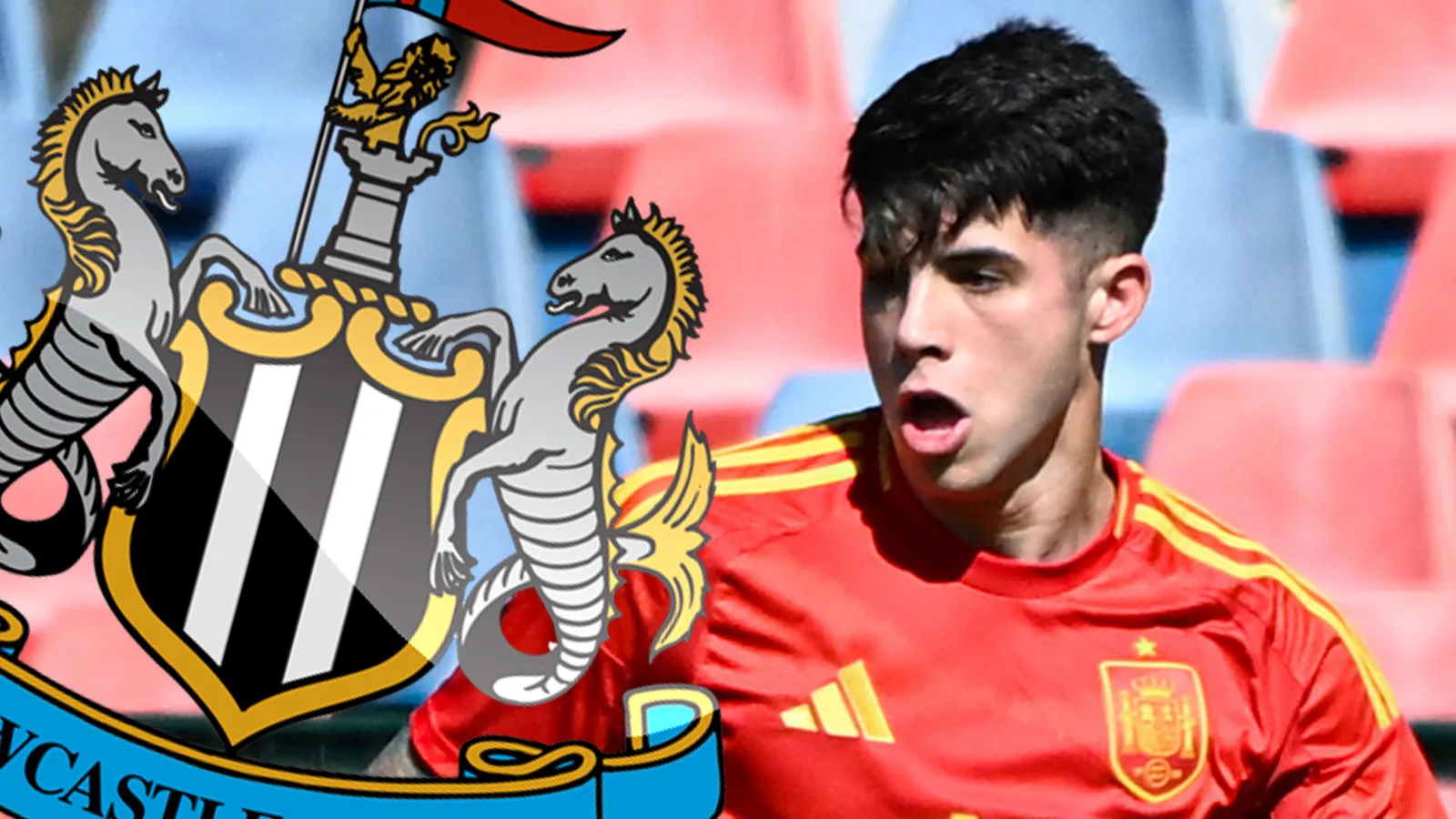 Newcastle complète le transfert d’Antonio Cordero en tant qu’Espagne Wonderkid, 18 ans, choisit Toon sur le Real Madrid et Barcelone