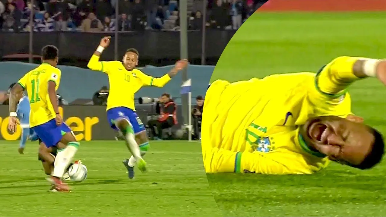 Neymar KO : Copa America, JO 2024 et Mondial 2026 en Péril ? La Malédiction de l’Or et de l’Argent Continue!