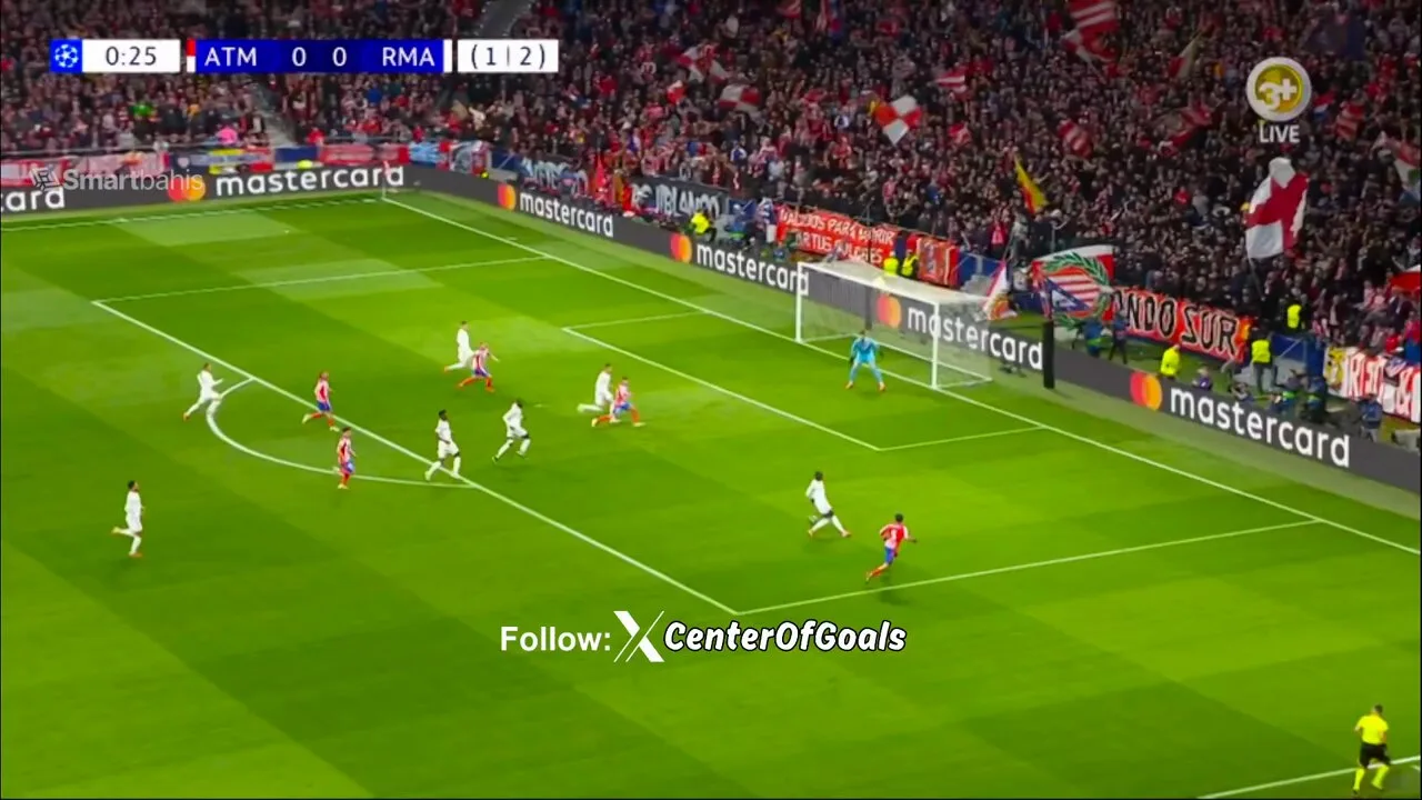 L’Atletico Madrid score dans 30 secondes pour niveler le lien du Real Madrid