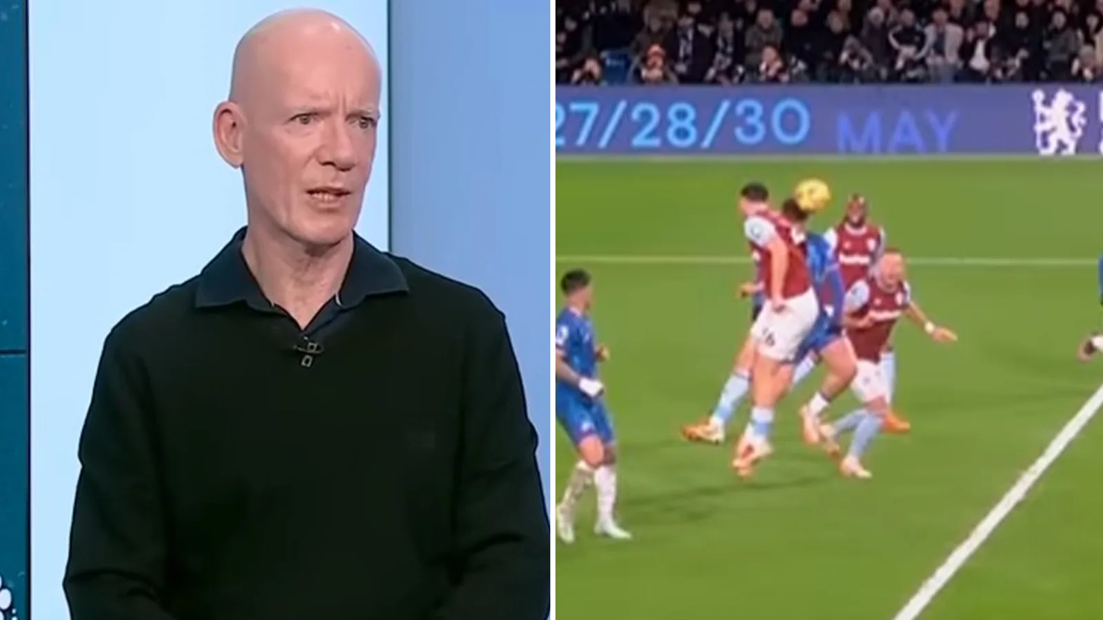 L’ancien arbitre Dermot Gallagher spots var ‘illusion d’optique’ dans l’objectif controversé de Chelsea contre West Ham