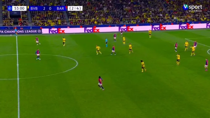 Score de Barcelone pour arrêter le Borussia Dortmund Momentum