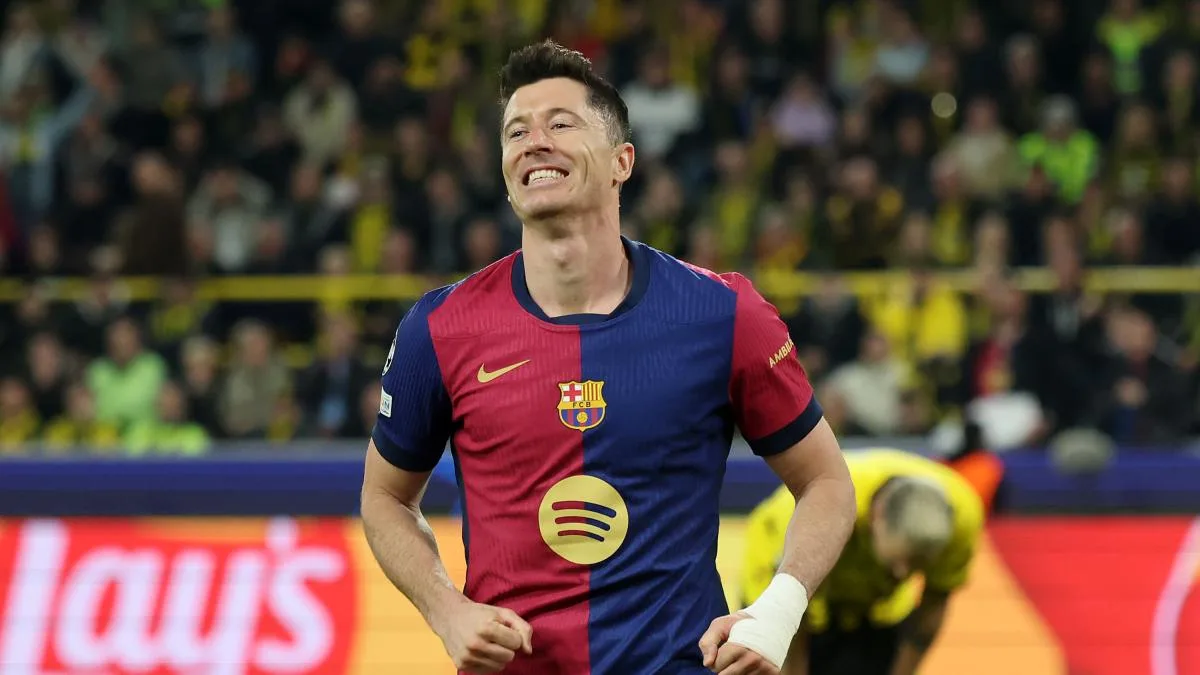 Barcelone confirme la blessure aux ischio-jambiers de Robert Lewandowski