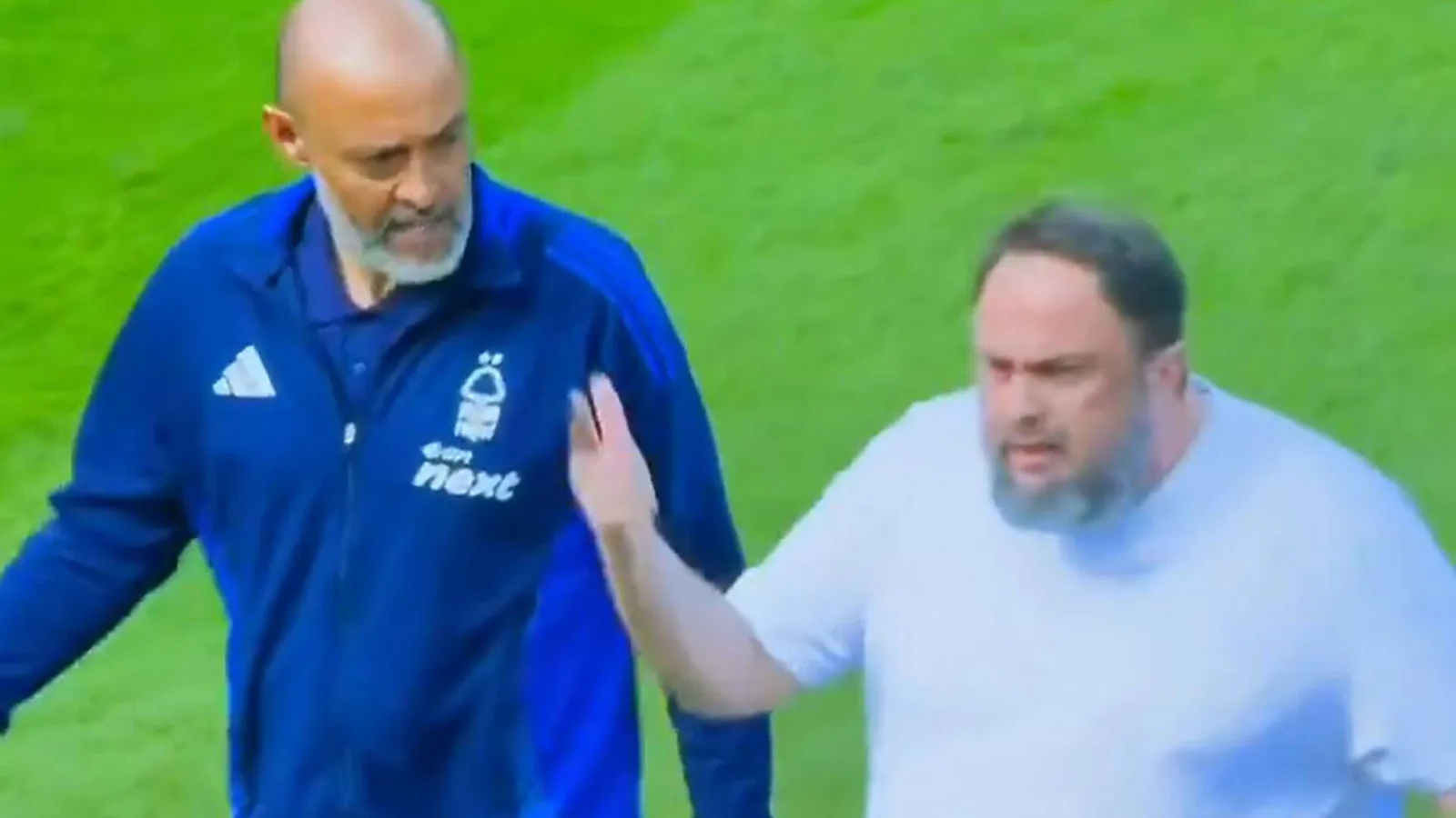 Nuno Espirito Santo se dispute avec le propriétaire de Nottingham Forest sur le terrain de la ville quelques instants après un match nul désastreux