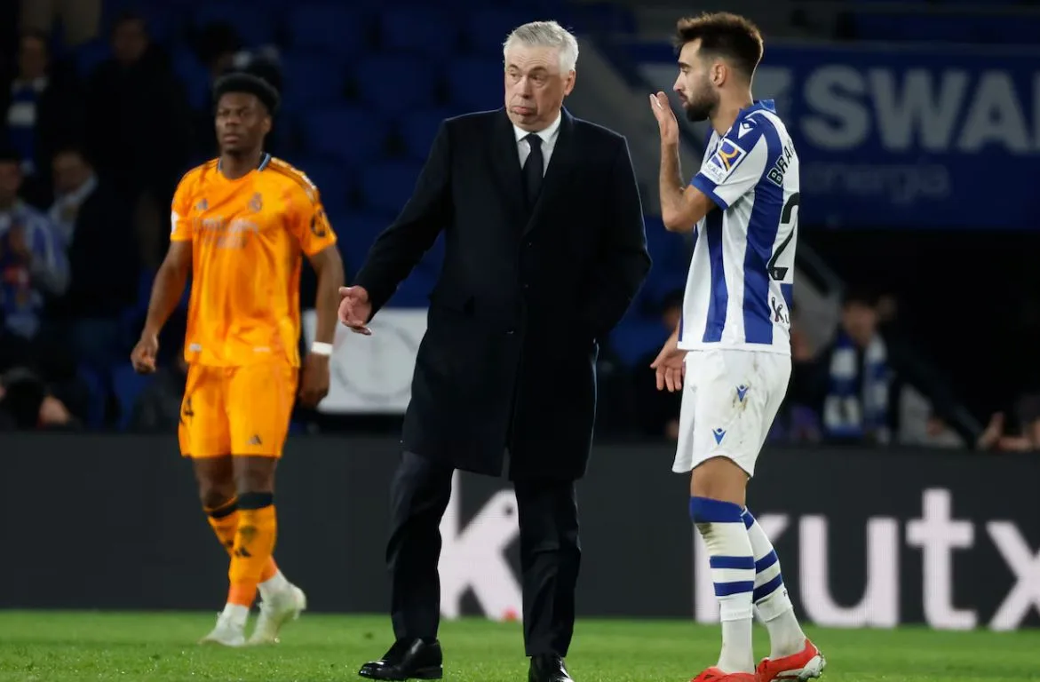« Il a été touché » – Carlo Ancelotti parle des abus subis par deux joueurs du Real Madrid
