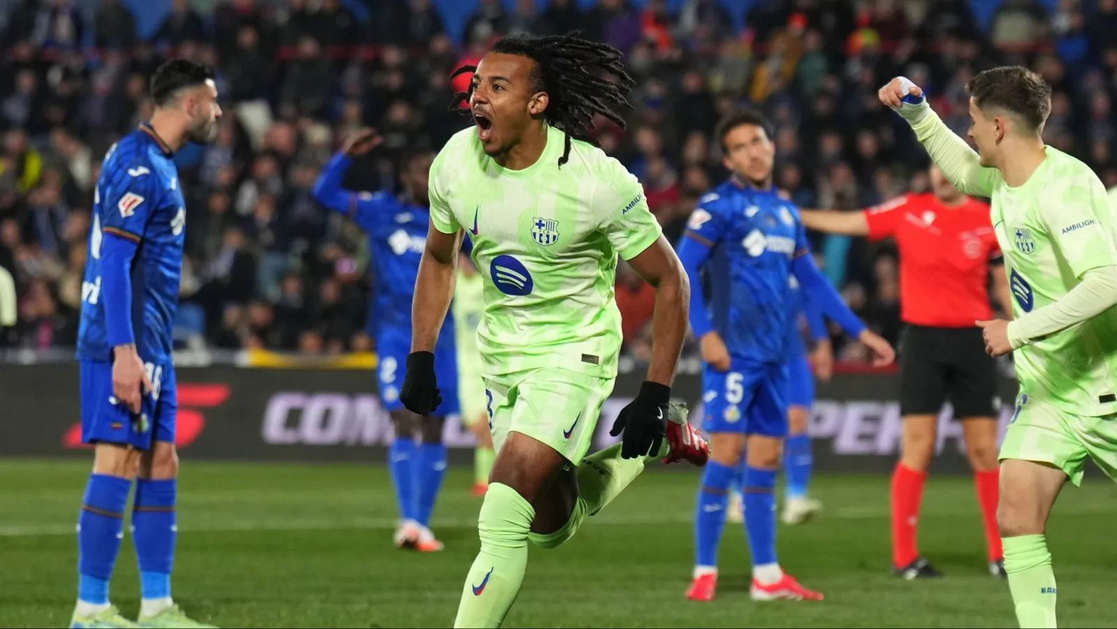 (REGARDER) Jules Kounde donne l’avantage à Barcelone à Getafe