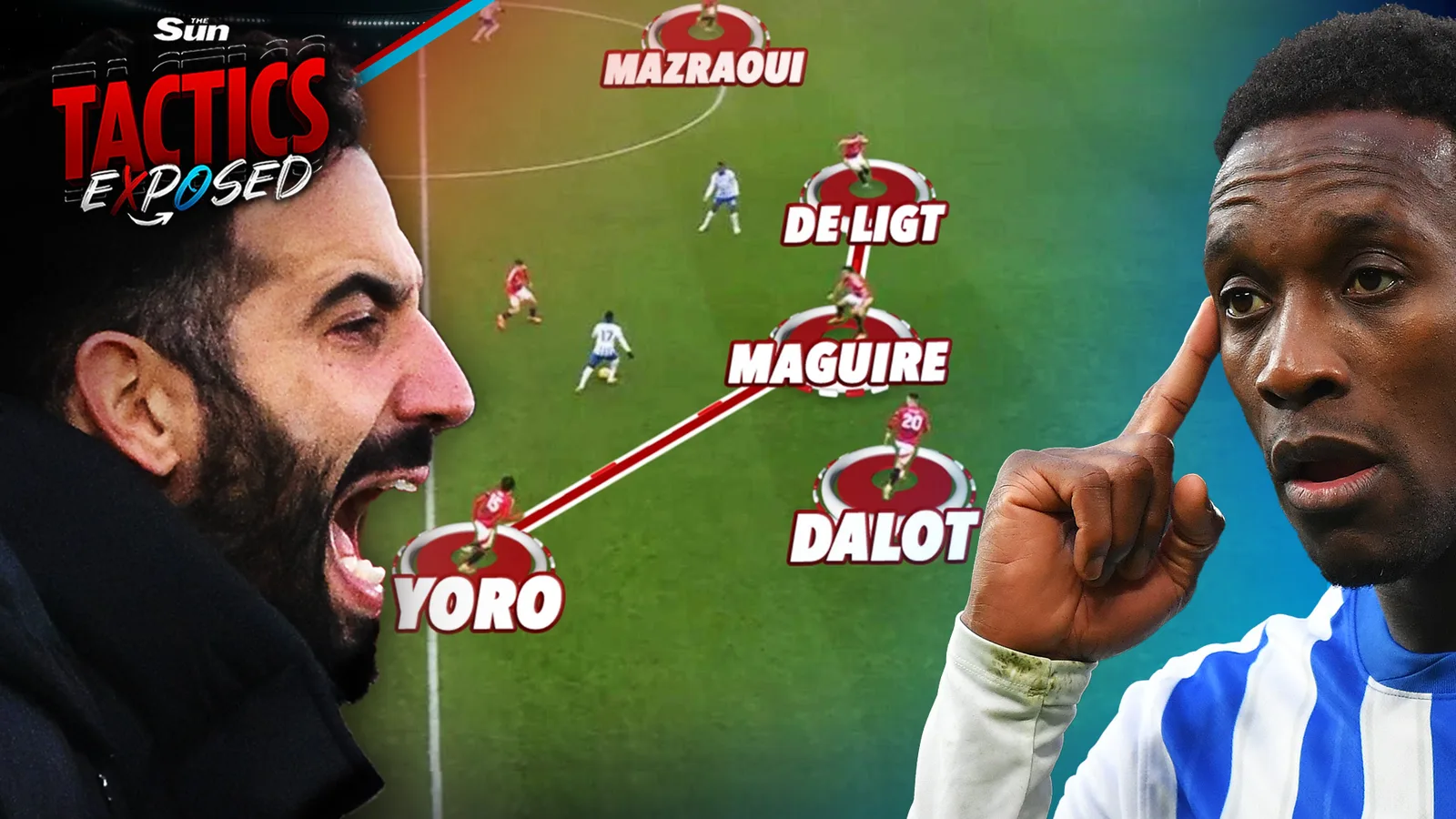 Les joueurs de Man Utd ne font pas confiance aux tactiques de Ruben Amorim ni les uns aux autres – l’humiliation totale de Brighton l’a prouvé
