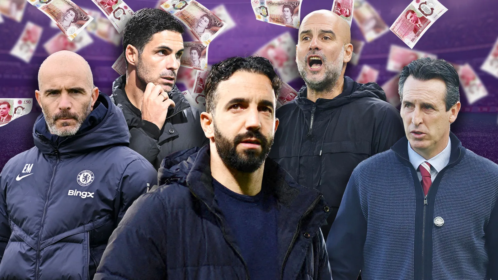 Les salaires des managers de Premier League révélés, le nouveau patron de Man Utd, Ruben Amorim, gagnant moins qu’Unai Emery